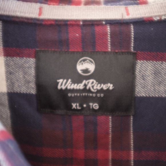 NWT Windriver red stretch plaid flannel shirt XL - Picture 6 of 9